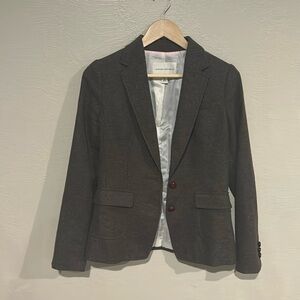 Banana Republic Wool Blazer with faux suede elbow patch